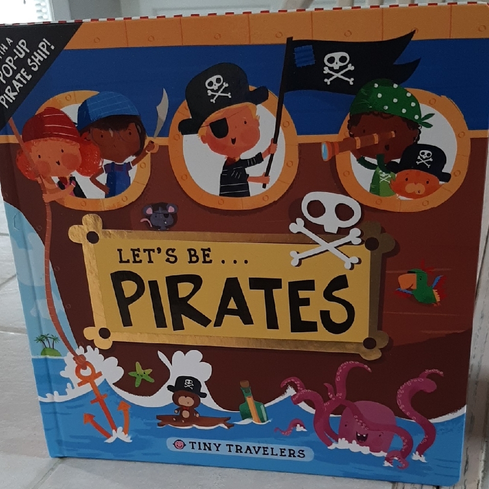 New Let's Be Pirates Pop-Up Book